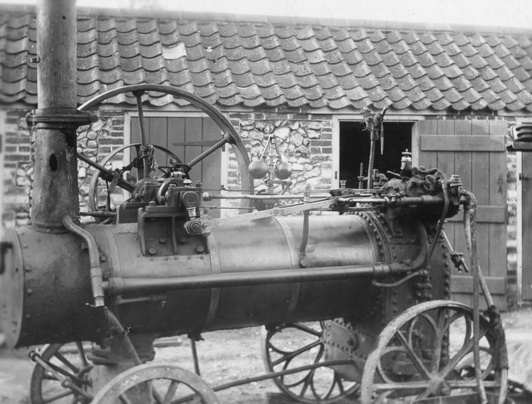 Early Portable Engine of unknown make.